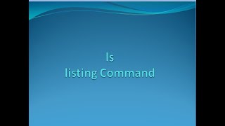 ls Linux Command - Linux Tutorial in Urdu