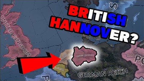 WHAT IF THE BRITISH RULED OVER HANNOVER IN WW2 I Hoi4 Timelapse