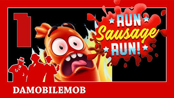 ★ RUN SAUSAGE RUN by Crazy Labs | DEFINITELY A Game for VEGGIES? Kill the Sausage on iOS and Android