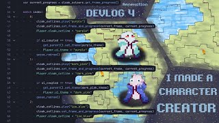 Making a Character Creator and UI for my Indie Game! [Annexation Devlog Four]