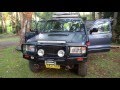 4x4 camper conversion on a budget - Isuzu Trooper Holden Jackaroo walk around