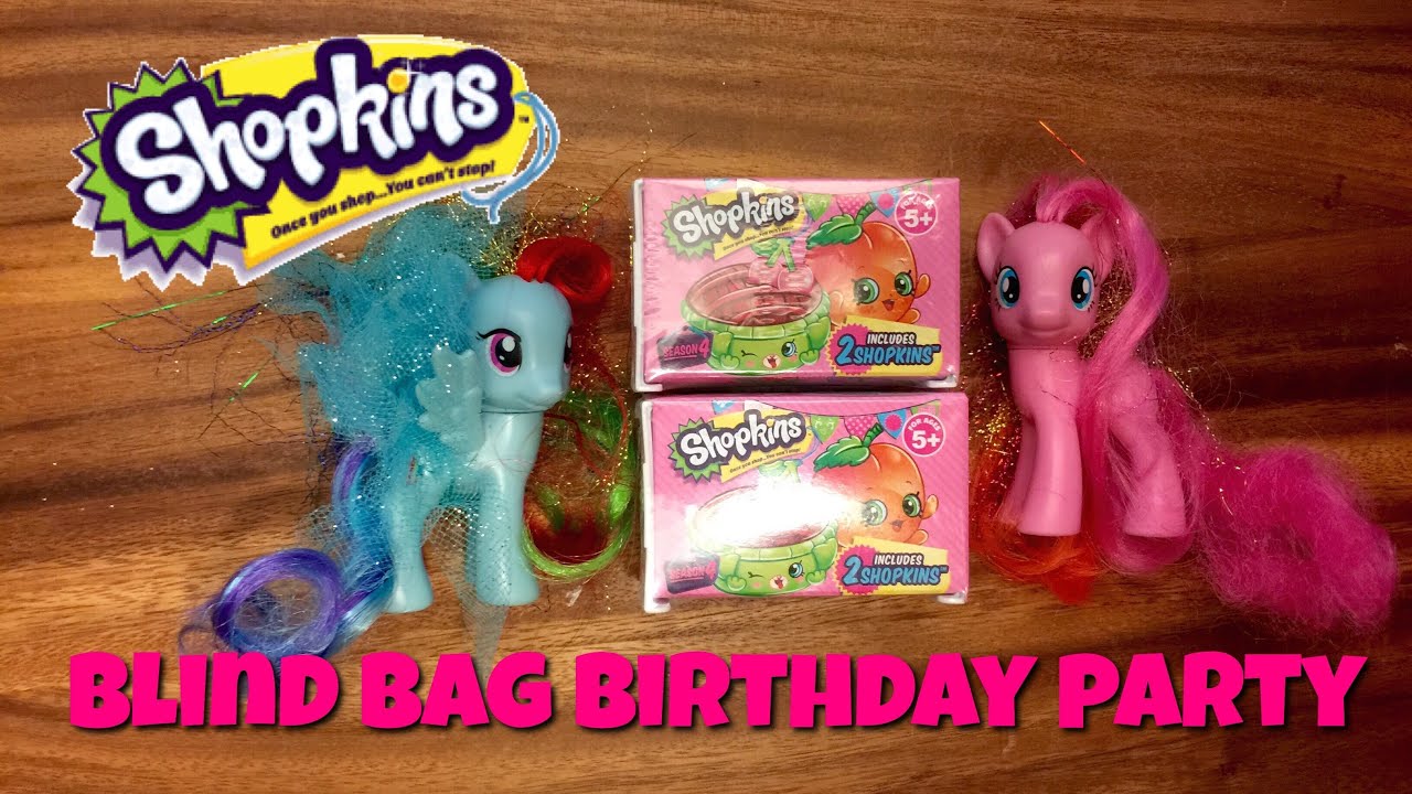 Perkins and shopkins season 4 blind box and Shopkins birthday party!