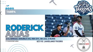 Roderick Arias Vs. Lakeland Tigers 8/2/25