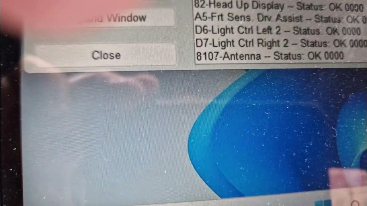 11052023 VW Golf 8 Airbag Component Protection Fehler Malfunction ODIS and VCDS scan 1899