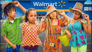 BLIND Shopping in Walmart was a BAD IDEA!!!