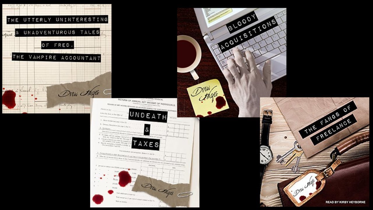 Series review: Fred, the Vampire Accountant by Drew Hayes - YouTube