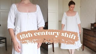 Making a Linen Shift – 18th Century Undergarments