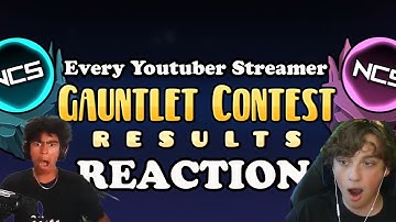Every Youtuber/Streamer reacts to Geometry Dash NCS gauntlet results!