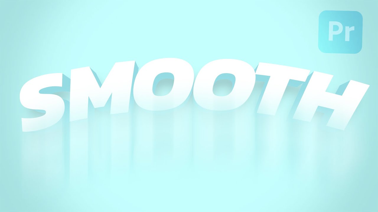 Create SUPER SMOOTH Animations (Premiere Pro Tutorial) - YouTube