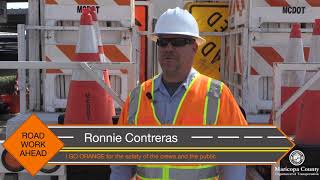 Work Zone Safety 2018 "Why I go Orange..." Ronnie Contreras