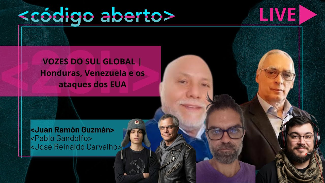 🎙️VOZES DO SUL GLOBAL | Honduras, Venezuela e os ataques dos EUA