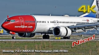 Boeing 737 MAX-8 Norwegian (SE-RTB) Alicante