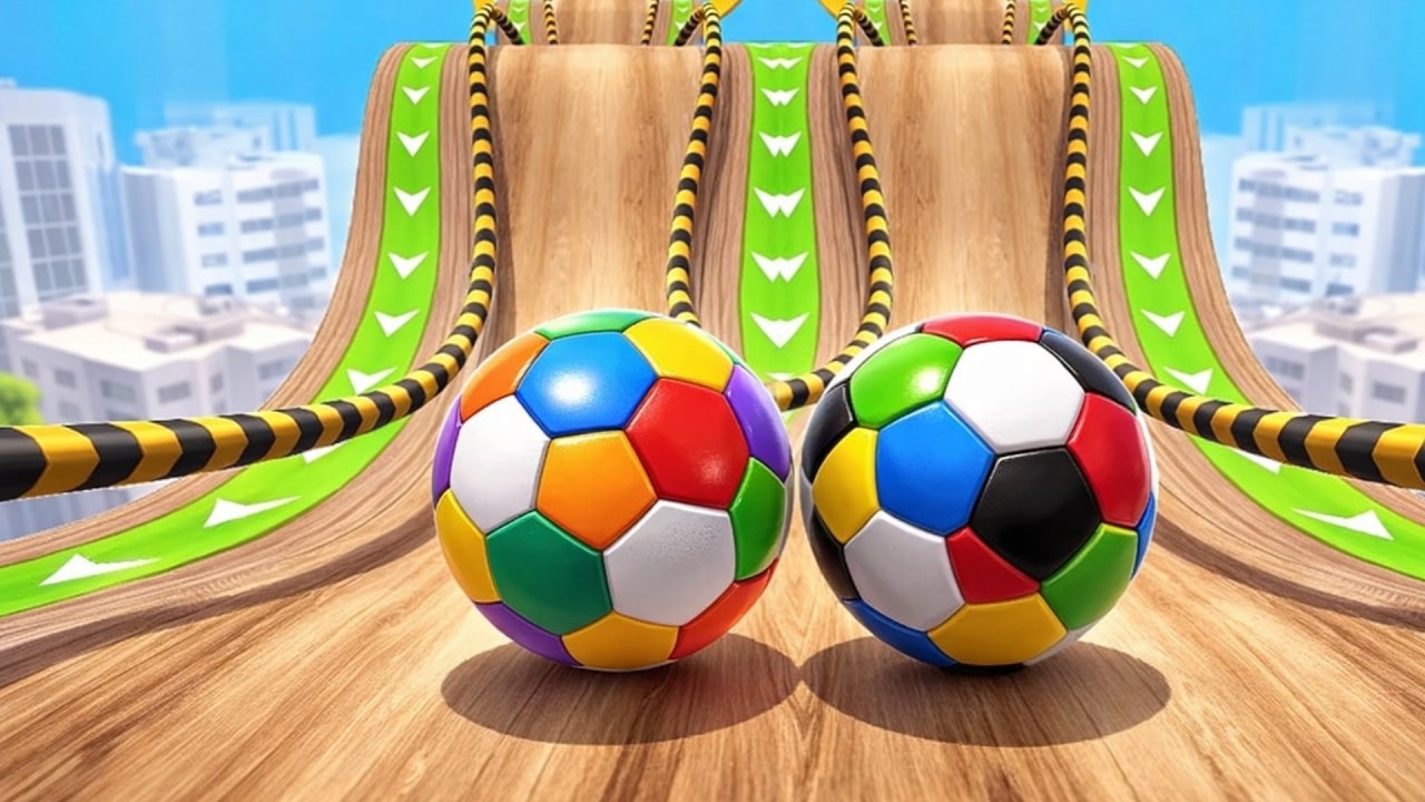 GOING BALLS SUPER SPEEDRUN, HARD LEVEL SECTIONS, PORTAL RUN