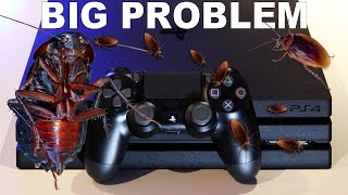 Cockroach PS4 Number 1 Console Infestation? PS4 Roaches BIG PROBLEM