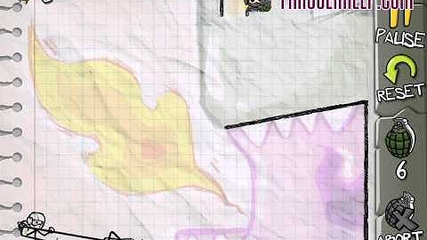 Fragger Stick Man Level 29 Walkthrough