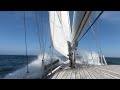 Crossing the bay of biscay in galeforce headwinds