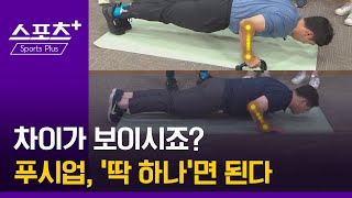 [건강 알고리즐]너무나 어려운 푸시업…잘 된 자세는 딱 하나만 보면 된다!