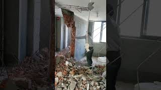 Reform the economy with a sledgehammer! #construction site #record construction site life
