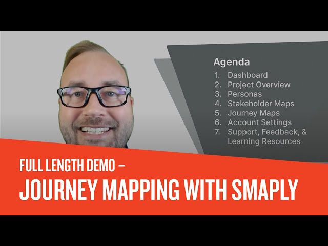 Journey mapping with Smaply – full length demo