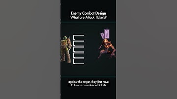 Why do enemies take turns attacking in action games? (Clip from Enemy Combat Series)