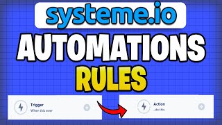 How to Set Up Automation Rules in Systeme.io (Beginner’s Guide 2025)
