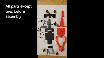 3D Printed Open Rc F1 Car