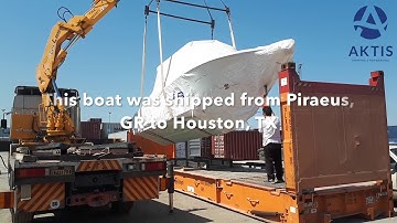 Loading of boat on 40