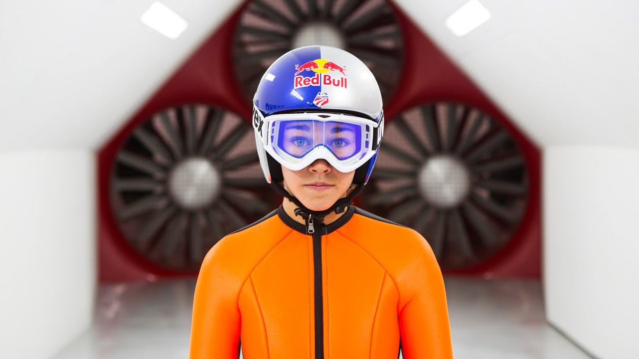 Wind Tunnel Training w/ Ski Jumper 