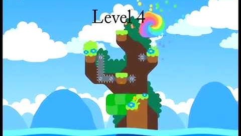 Snakebird Level 1, 2, 3, 4 and 5