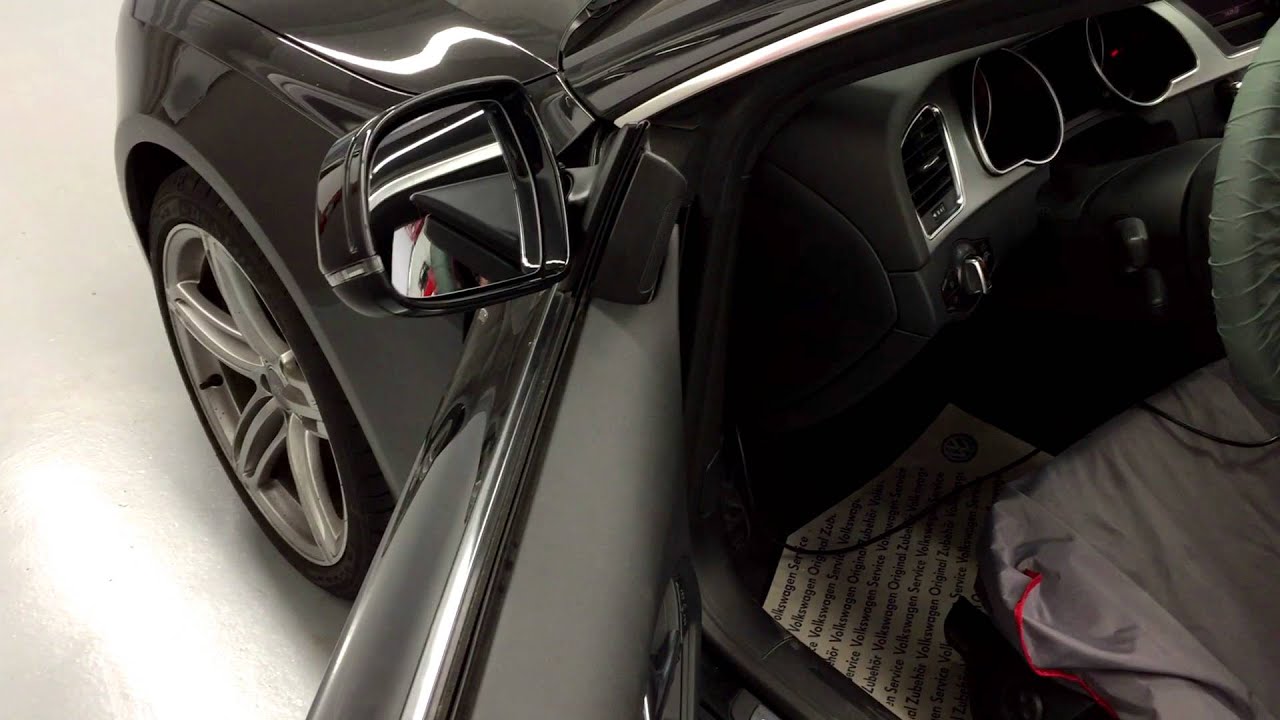 Audi A5 folding mirrors - Installation by Vag-navisystems 