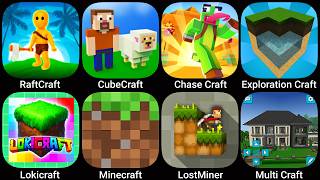 RaftCraft, CubeCraft, Chase Craft, Exploration Craft, Lokicraft, Minecraft, LostMiner, MultiCraft screenshot 4