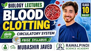 Blood Clotting | Class 10 Bio | Circulatory System | Sir Mubashir Javed | Rawalpindi Science Academy