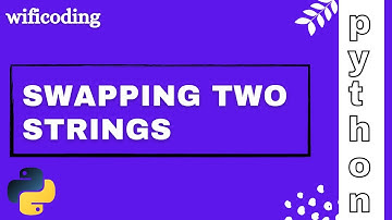 swapping two strings in python | python program