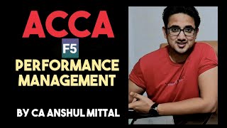 ACCA F5 - Performance management - Chapter 11 - Quantitative Analysis (Part 1)