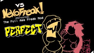 Friday Night Funkin' - Perfect Combo - V.S. NekoFreak (REMASTER) Mod + Cutscenes & Extras [HARD]