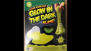 | Unboxing Make Your Own Glow In The Dark Slime | Simple and Easy Step by Step Guide |Glow In Dark|