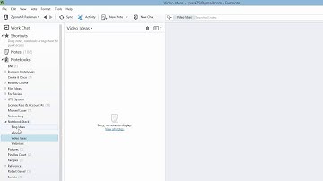 How to create stacked notebooks in EverNote Tutorial