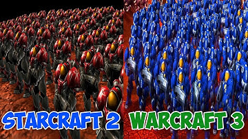 Warcraft III Reforged: Starcraft Marines & ZERG - The Brood War (2020 Edition)