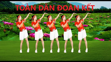 TOÀN DÂN ĐOÀN KẾT/MÚA TRÊN NỀN NHẠC CHÈO- CHÀO MỪNG NGÀY ĐẠI ĐOÀN KẾT DÂN TỘC (BIÊN ĐẠO: NGÂN HÀ)