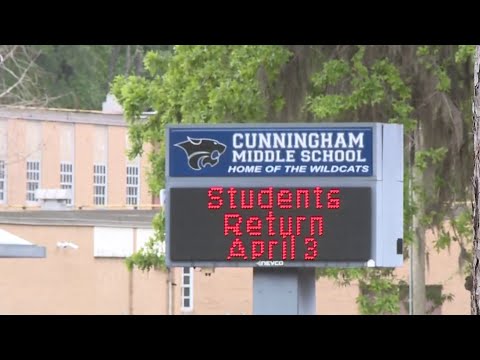 Man seen touching himself inappropriately while following Cunningham Middle School student