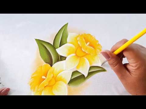 Como Pintar Flores / Narcisos