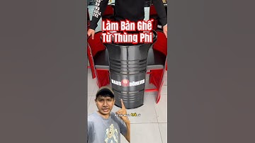 Chiếc thùng phi quá đẹp