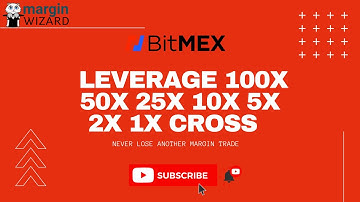 Bitmex Tutorial  Leverage Trading How To Use Leverage Long and Short 100x 50x 25x 10x 5x 2x 1x Cross