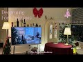 xmas vlog 1 ♡☁️✧˖°🎄⋆ decorating for christmas 🍷 cây thông ribbons…🎀