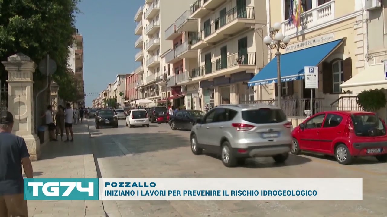 POZZALLO - INIZIANO I LAVORI PER PREVENIRE IL RISCHIO IDROGEOLOGICO