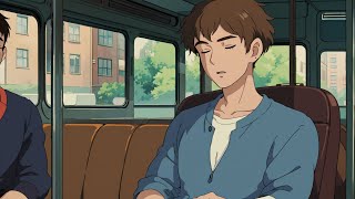 [𝒑𝒍𝒂𝒚𝒍𝒊𝒔𝒕]Listening to Studio Ghibli jazz while on the bus.