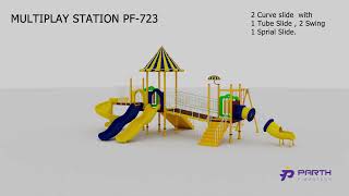 Playground Equipment Multiplay Station Pf 723
