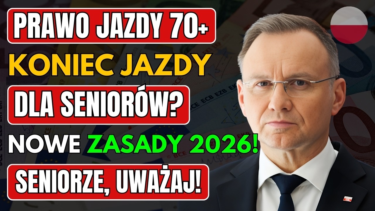 Prawo jazdy po 70. roku życia 2026 – nowe przepisy, badania i obowiązki seniorów