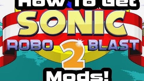 How to SRB2 Android Mods #SRB2 #sonic #sonicthehedgehog #sega #sonicteam #sonicteamjr
