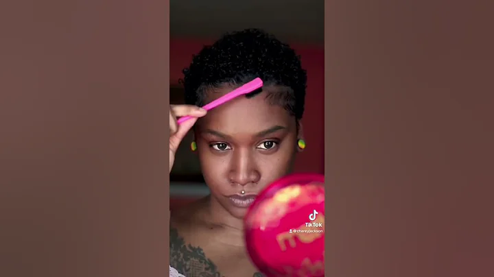 TWA Short Curly 3C/4A Hair Tutorial with Mielle Organics and Eco Styler